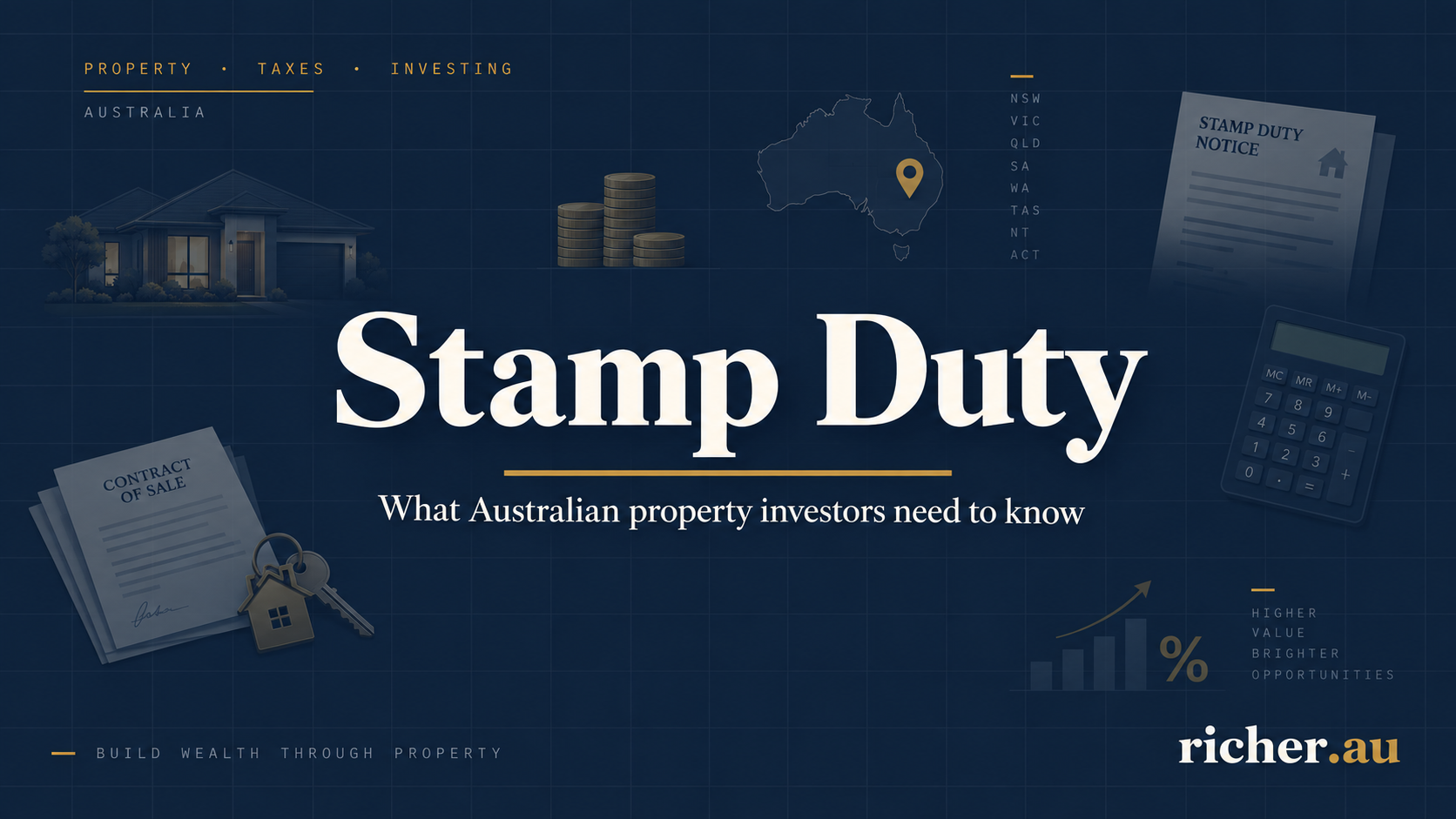 Stamp duty in Australia: what Australian property investors need to know